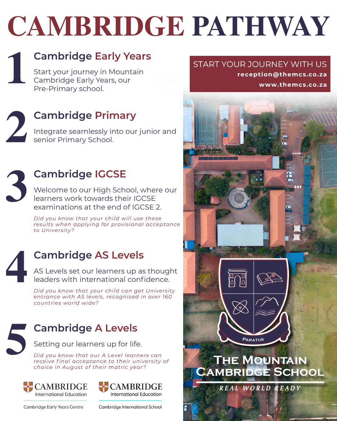 MCS Cambridge Pathway